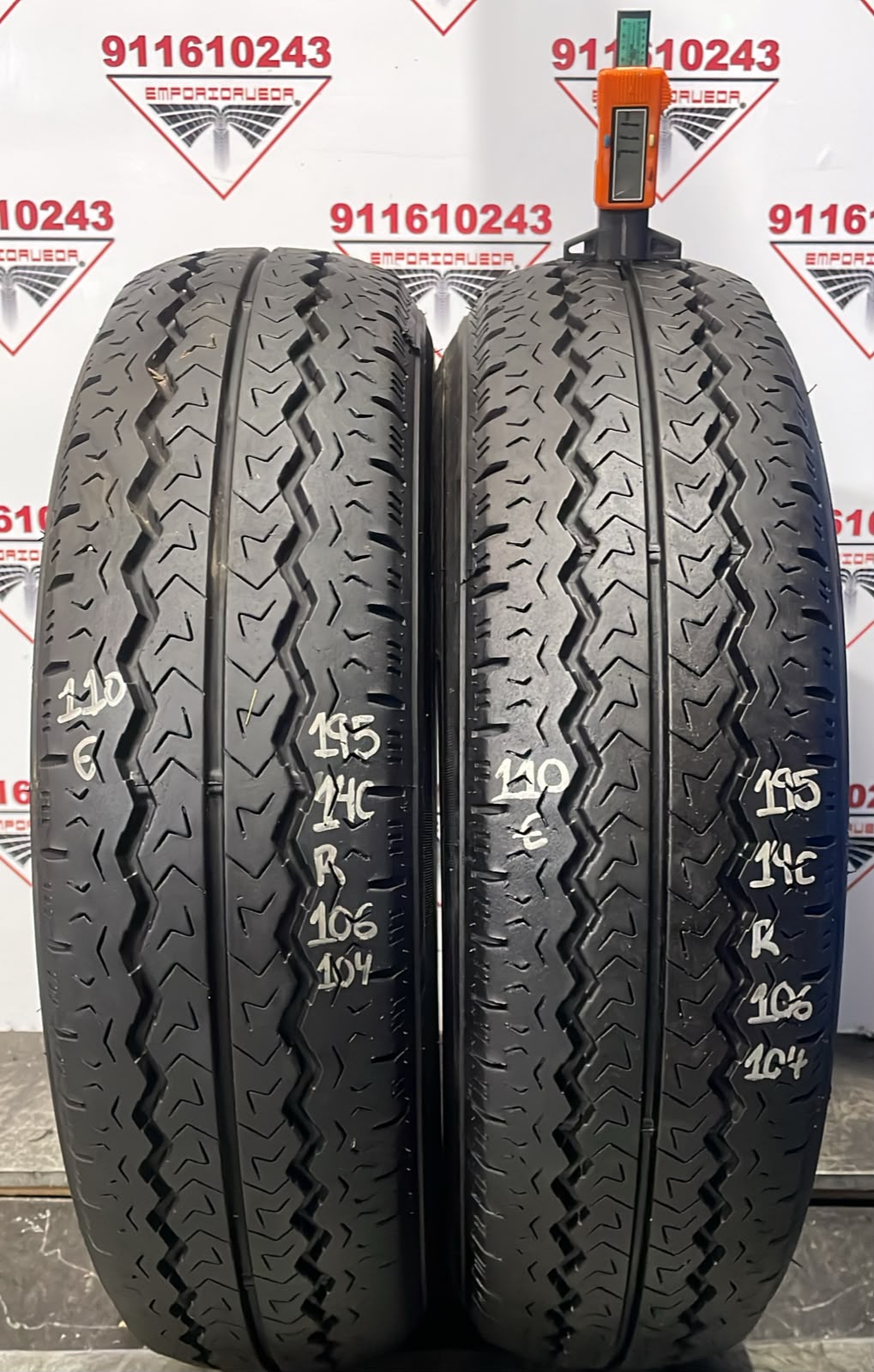 APTANY  USADO  195/80 R14C 106/104 R